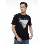 Guess Siyah Erkek Regular Fit Baskılı T-Shirt M6GI49K3584-JBLK Siyah T-Shirt