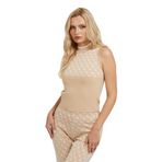 Guess Sl Rn Lise 4G Logolu Slim Fit Yarım Balıkçı Yaka Triko Kazak W3YR26Z37K0 Bayan KAZAK W3YR26 Z37K0 F05O