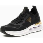 Guess Solite Gold Logo Detaylı Sneaker - Siyah