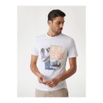 Guess Ss Cn Sail Erkek Slim Fit T-Shirt