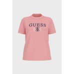 Guess Steffi Bisiklet Yaka Kısa Kollu Kadın Pembe T-Shirt V6RI13KD772-C420