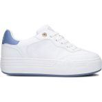 Guess Swole Deri Karışımlı Kadın Sneaker Ayakkabı FLPSWOFAL12 - Mavi