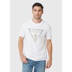 Guess Üçgen Logolu T-Shirt M4BI35J1314 - Beyaz - XS