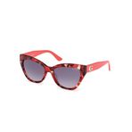 GUESS Unisex güneş gözlüğü, Kırmızı Havana, 140