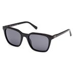 GUESS Unisex güneş gözlükleri, Parlak Siyah