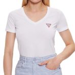 GUESS Üstler/tişörtler-Tşört kot - Kadın, Beyaz (Pure White), M