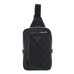 GUESS Vezzola Akıllı Askılı Çanta, Siyah, Tek Boyut, Çağdaş, Siyah, Tek Beden