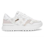 GUESS Vinsa 3 Kadın Spor Ayakkabısı Beyaz DS25GU37 FLPVI3LEL12, Beyaz, 36.5 EU