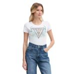 Guess W6gı12k3027k3027 Ss Cn Flower Triangl Kadın Tişört