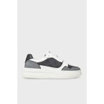 Guess Winno2 4g Logolu Hakiki Deri Karışımlı Kalın Taban Sneaker Ayakkabı FMTWI2ELL12 Erkek Ayakkabı Fmtwı2 ELL12 Coal - Gri - Beyaz