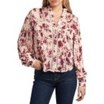 Guess Yeni Josette Uzun Kollu Kadın Pembe Gömlek W5RH16WDW82-PM6I - 2XS