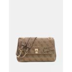 Guess Yesba Dönüştürülebilir Kapaklı Kadın Kahverengi Omuz Çantası Hwsg7833210-Ltl