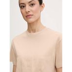 Guess Yuvarlak Yaka Baskılı T-Shirt, M, 5003340665, Kahve, Kadın