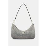 Guess Zalına Mını Top Zıp Shldr Bag Kadın Gri Omuz Çantası Hwoy9350720-sıl