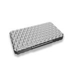 Guevara Stone Aluminyum Sedir Puro Taşıma Çantası Silver 5li