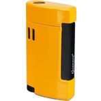 Guevara Tek Torch Pürmüz Sarı-Siyah Metal Puro Çakmağı