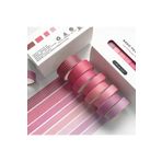 GUGUK Rose Red Temalı 8 Renkli Washi Bant • Sticky Note
