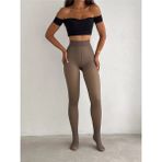 Gugus Termal Kışlık Külotlu Çorap Içlik - XL - Füme