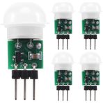 Gui Xulian AM312 Pır Sensörü, 5 Paket Pır Hareket Sensörü Açık Mini Pyroelektrik Kızılötesi Pır Insan Ir Sensör Modülü Gövdesi (Yurt Dışından)