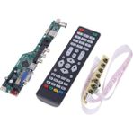 Gui Xulian Gui Xulian Yüksek Kaliteli T.V53.03 Evrensel LCD Tv Denetleyici Sürücü Kartı V53 Analog Tv Tv/av/pc/hd/usb Medya Anakart A (Yurt Dışından)