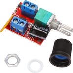 Gui Xulian Silhouette Mini Dc Motor Pwm Hız Kontrol Cihazı 3V 6V 12V 24V 35VDC 90W 5A Dc Motor Hız Kontrol Anahtarı LED Dimmer (Yurt Dışından)