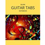 Guitar Tabs Notebook: Multi-color; blank guitar tabs notebook with chord spaces; 100 sheets/200 pages; 8.5" x 11"