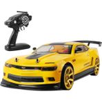 Guiwuu 1:10 70KM/H 2.4g Rc Araba Drift Araba Yarışı Şampiyonası 4WD Çift Off Road Radyo Uzaktan Kumandalı Araç Oyuncaklar ve Hediyeler (Yurt Dışından) - Sarı