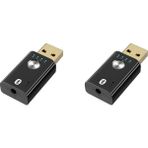 Guiwuu 4'ü 1 Arada Kablosuz USB Bluetooth 5.0 Adaptörü 3,5 mm Jak Aux Bt Alıcısı (Yurt Dışından)