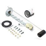 Guiwuu Otomatik Yakıt Seviyesi Göstergesi 0-90OHMS 12V/24V Yağ Tankı Seviyesi 52MM Universal Araç Deniz (Yurt Dışından)