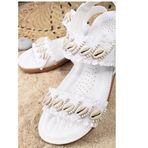 Guja 150-28 Beyaz Kadın Sandalet