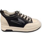 Guja 25K326 Gizli Dolgu Topuk Kadın Sneaker Spor Ayakkabı - Siyah