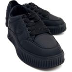 Guja 25K419 Kadın Hakiki Deri Içi Polarli Sneaker Ayakkabı - Siyah