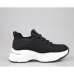 Guja 25Y309 Siyah Kadın Premium Triko Taşlı Sneaker Spor Ayakkabı