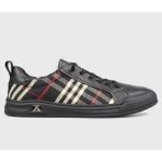 Guja 25Y510-7 40/44 Erkek Ekose Desenli Sneaker Ayakkabı - Siyah