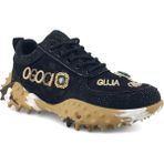 Guja 338 25YA Kadın Sneaker Günlük Ayakkabı Siyah 2
