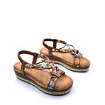 Guja G25Y171 Camel Beji Espadril Kadın Sandalet