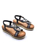 Guja G25Y171 Siyah Espadril Kadın Sandalet