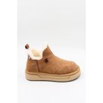 Guja Ithal Seri Içi Kürklü Kadın Bot 486 - Camel - 36