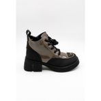Guja Ithal Seri Kadın Sneaker Bot GJ405 - Haki - 36