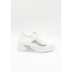 Guja Ithal Triko Sneakers Kadın Spor Ayakkabı GJ301 Beyaz