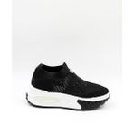 Guja Ithal Triko Sneakers Kadın Spor Ayakkabı GJ305 Siyah
