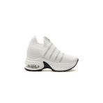 GUJA Kadın Sneaker, Beyaz, Taşlı, Dolgu Topuklu, 40 Numara