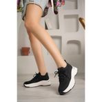 GUJA Kadın Sneaker, Siyah, 41