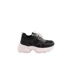 GUJA Kadın Sneaker Spor Ayakkabı, Siyah, 36 Numara