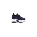 GUJA Kadın Sneaker Spor Ayakkabı, Siyah, 38 Numara, 24Y300