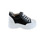 GUJA Kadın Sneaker Spor Ayakkabı, Siyah, 40 Numara, 8800003936892