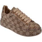 Guja Taş Detaylı Kadın Spor Ayakkabı Sneaker GJ-451 Camel