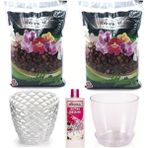 Gül Çiçek Sarayı Ithal Kaliteli Orkide Toprağı, Orkide Vitamini, Orkide Saksısı Tabağı Ayrı, Kristal Orkide Saksısı, Orkide Canlandırma, Orkide Çiçek Açtırma Seti