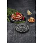 Gül Desenli Kek Kalıbı - Gri
