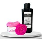 Gül Evi Aloe Vera & E Vitamini Gül Kremi + Karagül Kolonyası + Gül Kokulu Mum - Besleyici & Ferahlatıcı Set - 380 ml